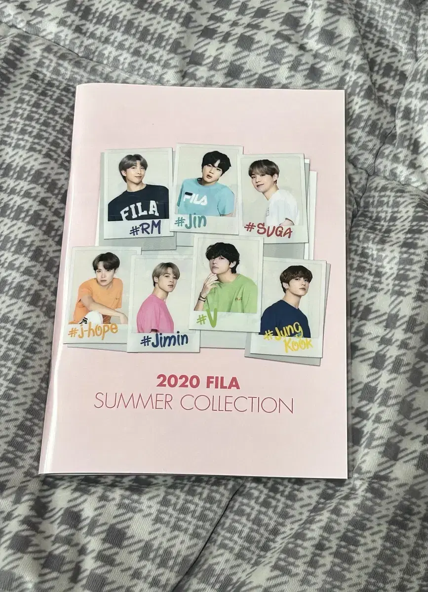 방탄소년단 2020 FILA(휠라) 여름 컬렉션 미니 사진집